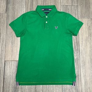 American Eagle Outfitters Polo Shirt Green Size M